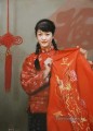 erster Monat des Mondjahr Chinesischer Mädchen